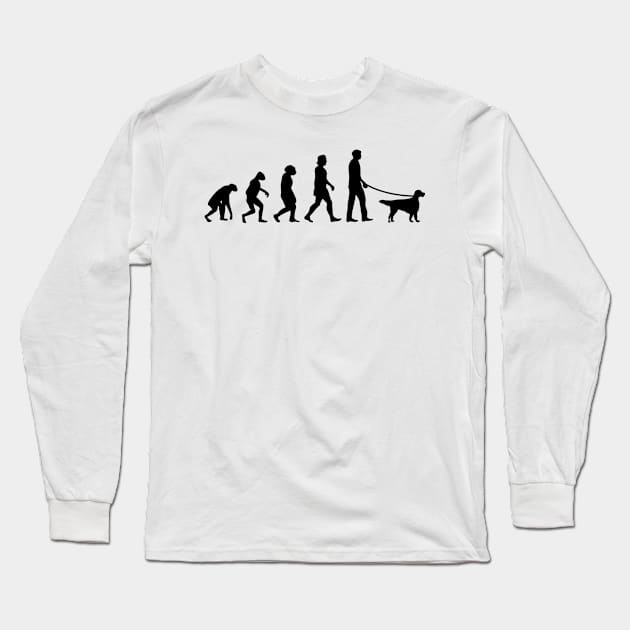 English Setter Evolution Long Sleeve T-Shirt by favoriteshirt